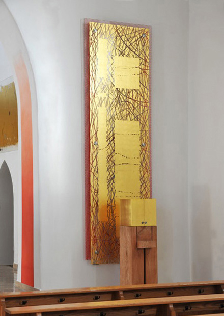 Kath. Pfarrkirche St. Josef, Herzogenaurach-Niederndorf. Chorraumgestaltung